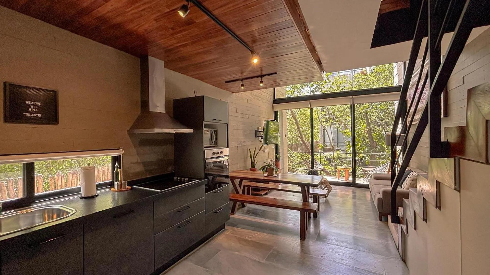 Apartmán Lujoso Penthouse Remodelado De Tres Pisos En Madara Tulum